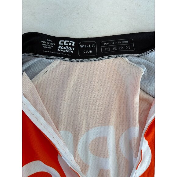 New CCN Sport "RRB Cycles" Cycling Jersey, Women's Sz Large - Picture 3 of 4